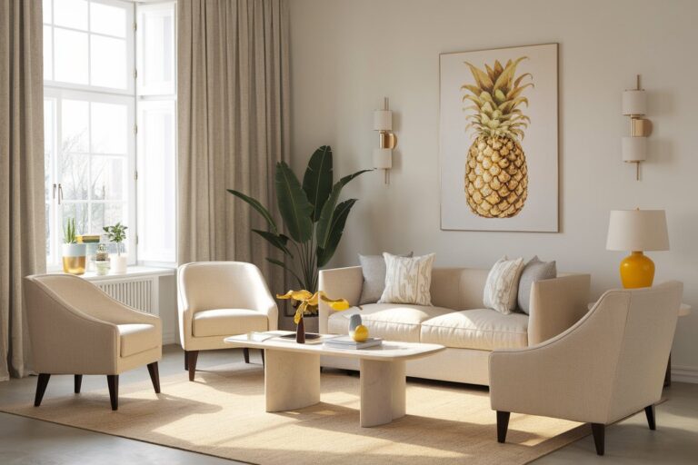 O abacaxi virou tendência na decoração